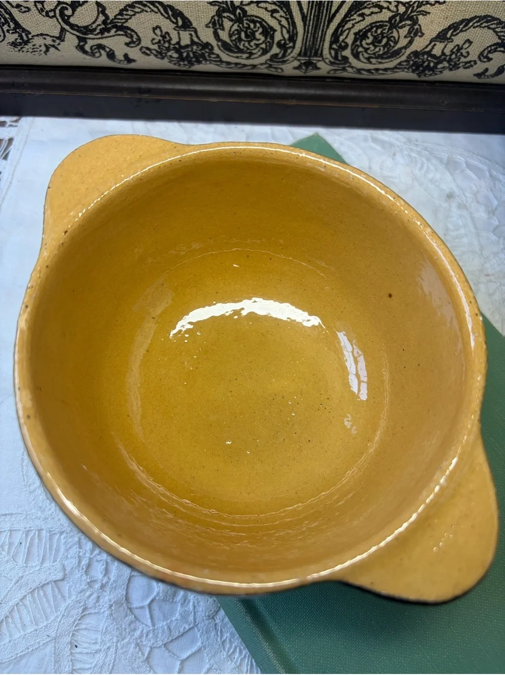 Hausswirth Pottery bowls ducks flowers vintage